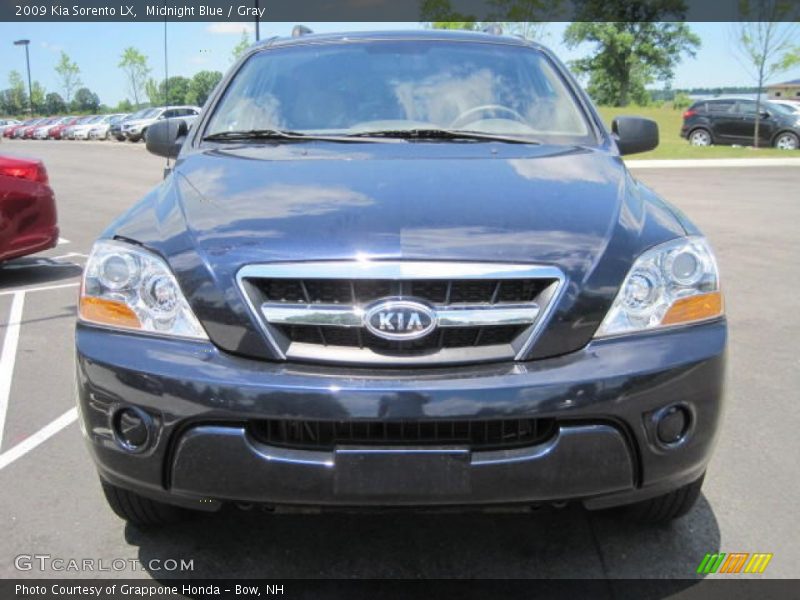 Midnight Blue / Gray 2009 Kia Sorento LX