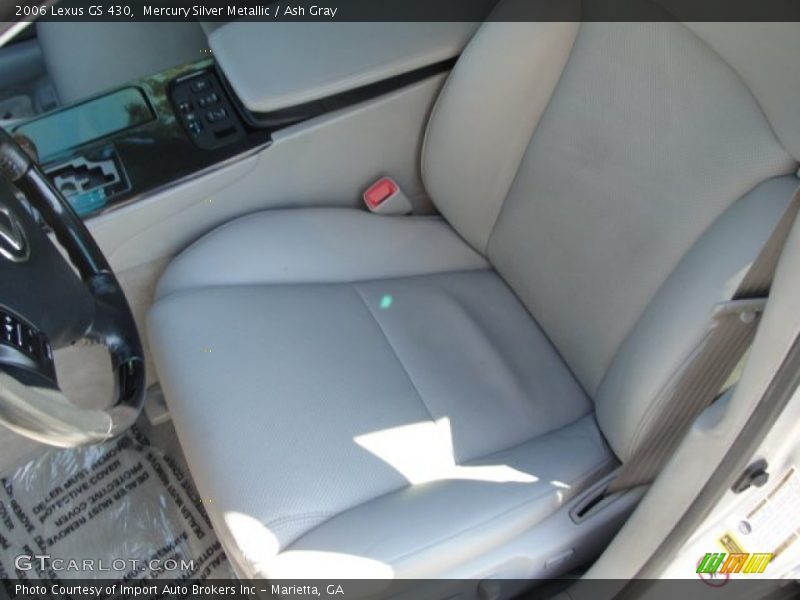 Mercury Silver Metallic / Ash Gray 2006 Lexus GS 430
