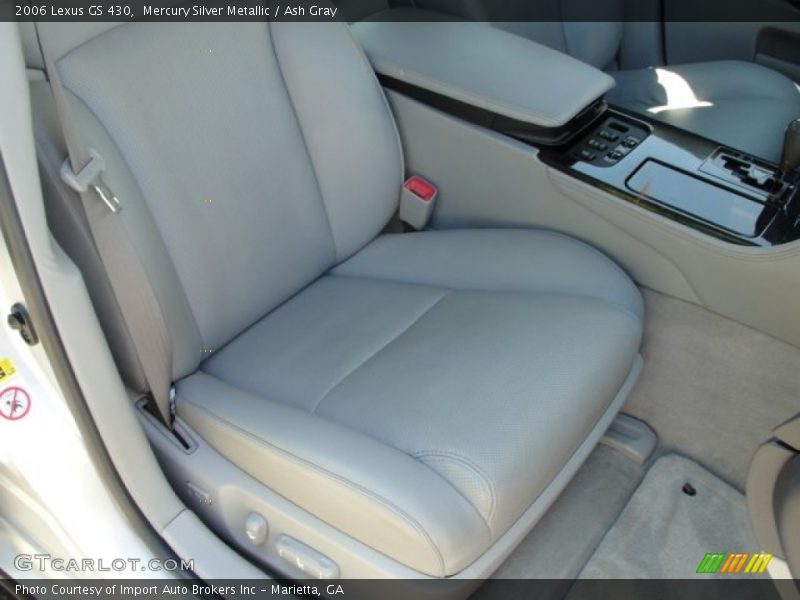 Mercury Silver Metallic / Ash Gray 2006 Lexus GS 430