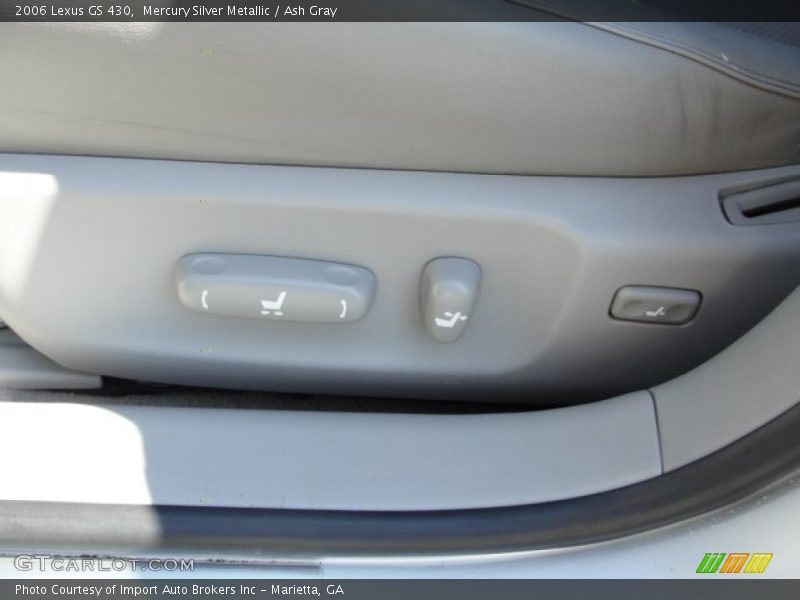 Mercury Silver Metallic / Ash Gray 2006 Lexus GS 430