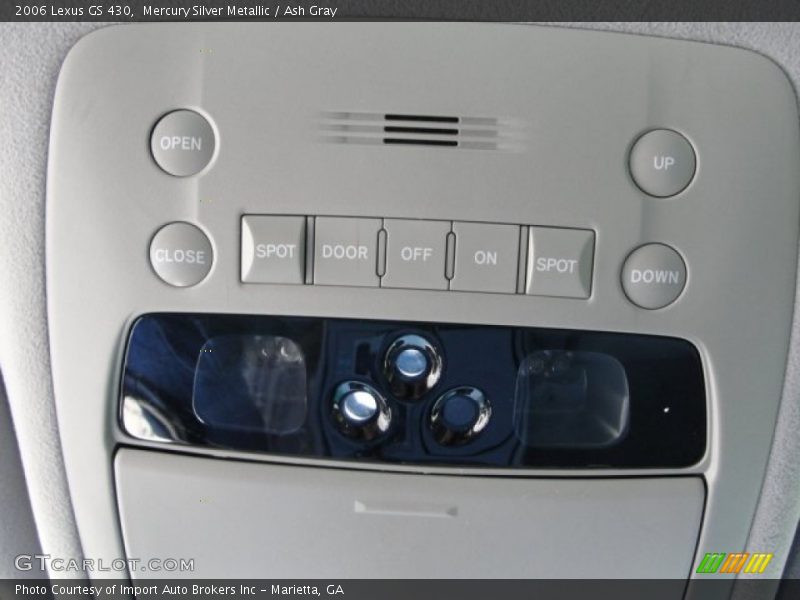 Mercury Silver Metallic / Ash Gray 2006 Lexus GS 430