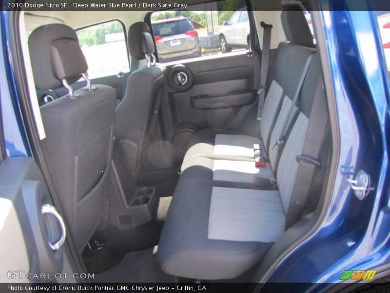 Deep Water Blue Pearl / Dark Slate Gray 2010 Dodge Nitro SE