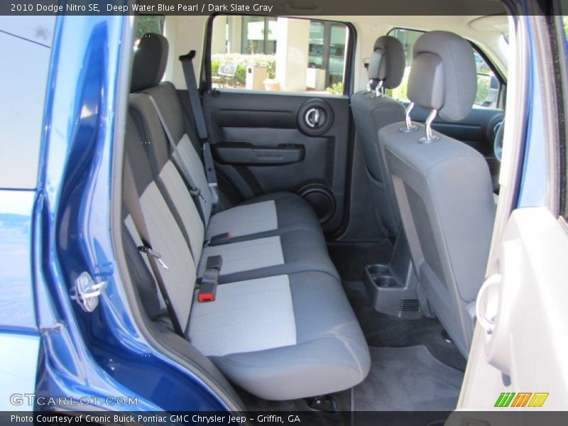 Deep Water Blue Pearl / Dark Slate Gray 2010 Dodge Nitro SE