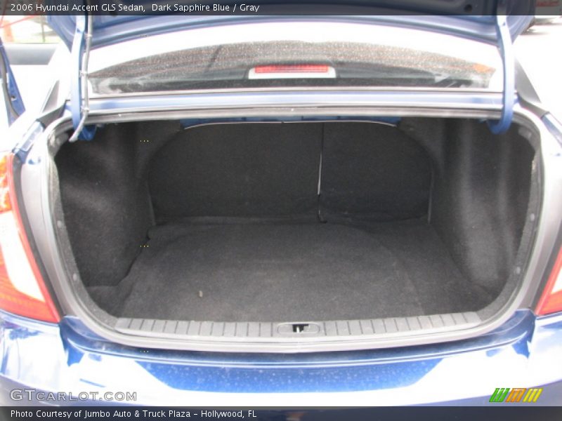 Dark Sapphire Blue / Gray 2006 Hyundai Accent GLS Sedan