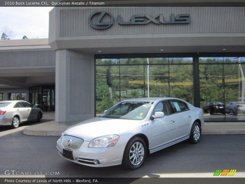 Quicksilver Metallic / Titanium 2010 Buick Lucerne CXL