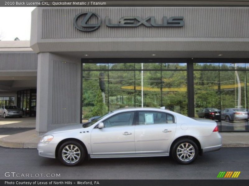 Quicksilver Metallic / Titanium 2010 Buick Lucerne CXL
