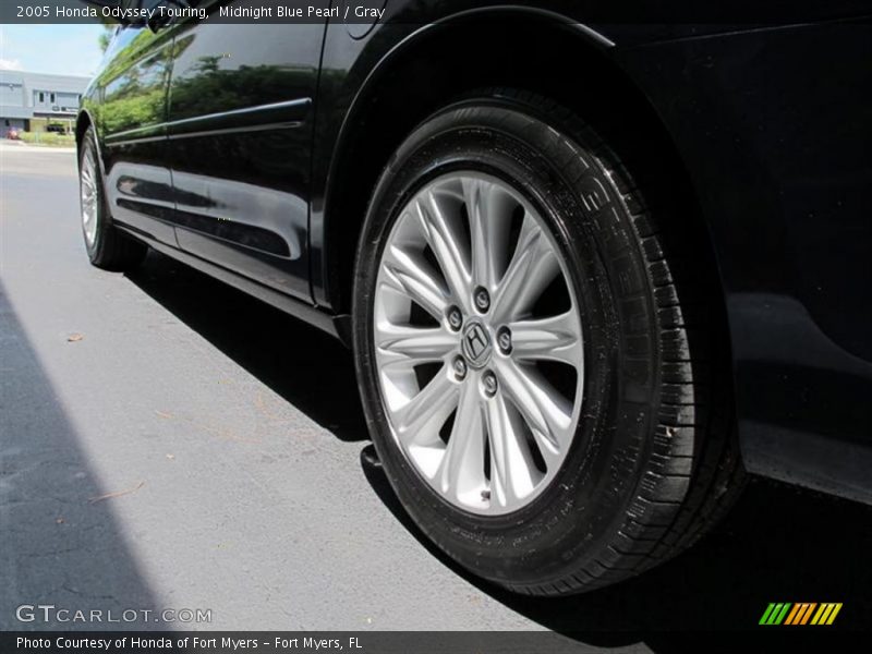 Midnight Blue Pearl / Gray 2005 Honda Odyssey Touring