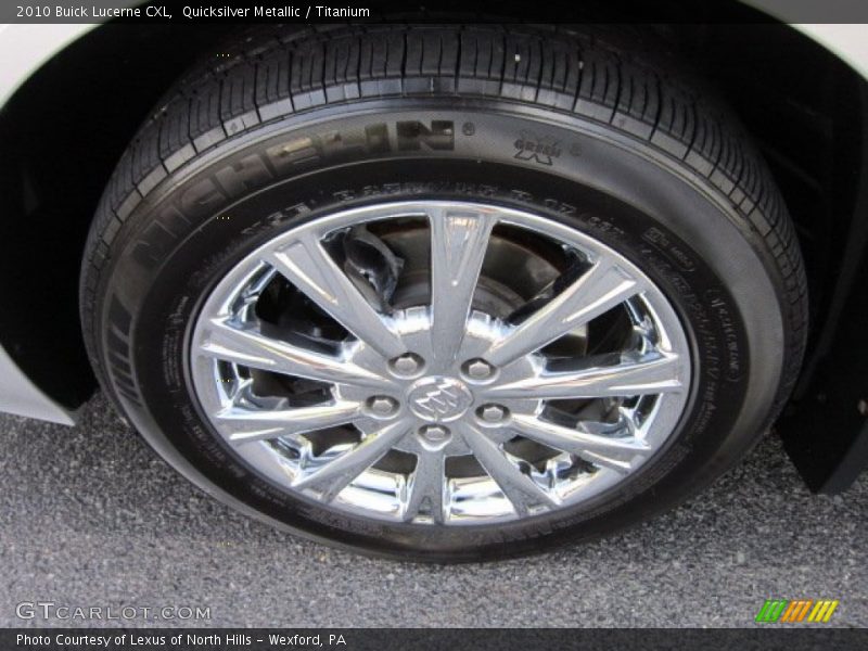 Quicksilver Metallic / Titanium 2010 Buick Lucerne CXL