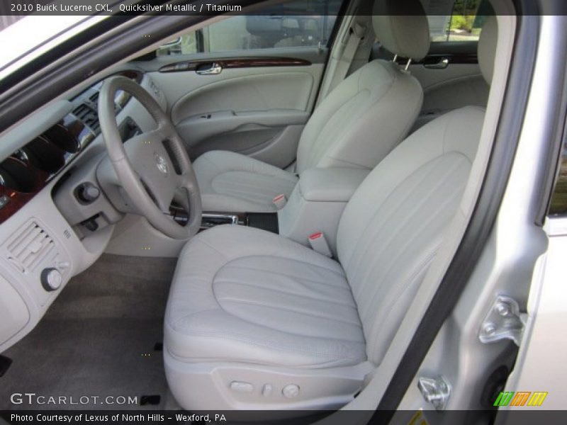  2010 Lucerne CXL Titanium Interior