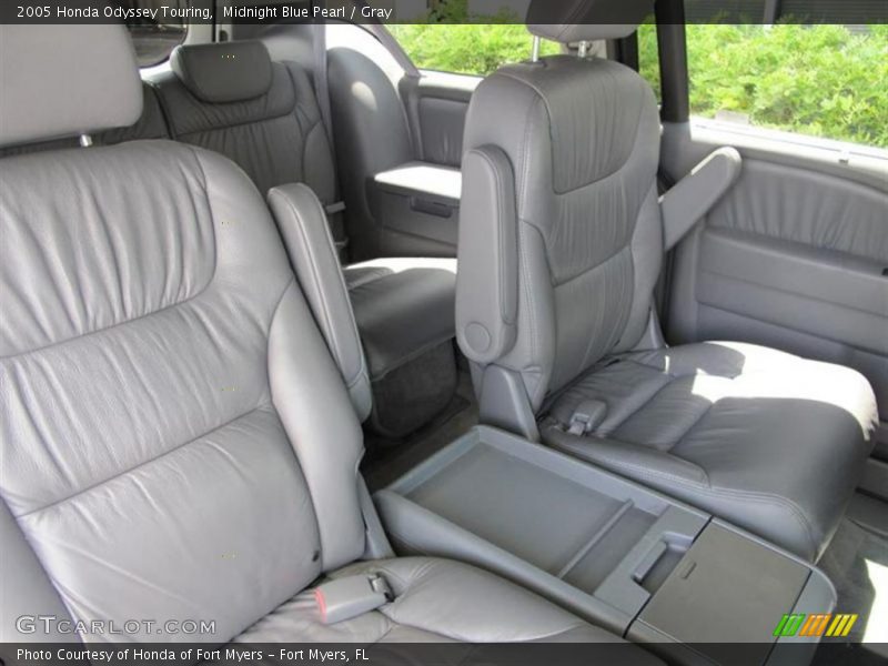Midnight Blue Pearl / Gray 2005 Honda Odyssey Touring