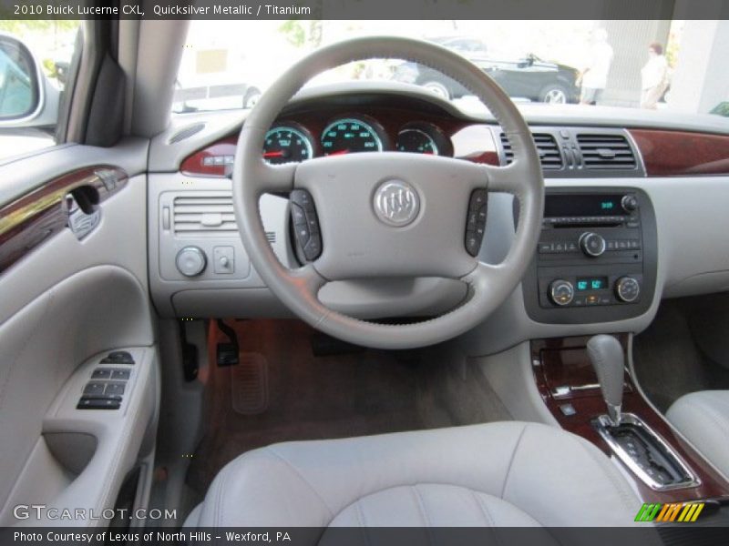 Dashboard of 2010 Lucerne CXL