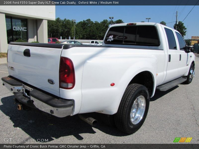 Oxford White / Medium Flint 2006 Ford F350 Super Duty XLT Crew Cab Dually