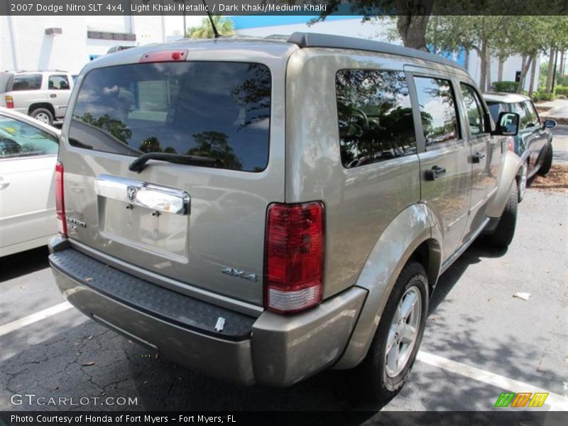 Light Khaki Metallic / Dark Khaki/Medium Khaki 2007 Dodge Nitro SLT 4x4