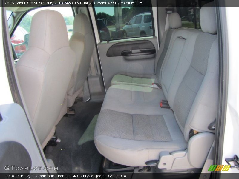 Oxford White / Medium Flint 2006 Ford F350 Super Duty XLT Crew Cab Dually