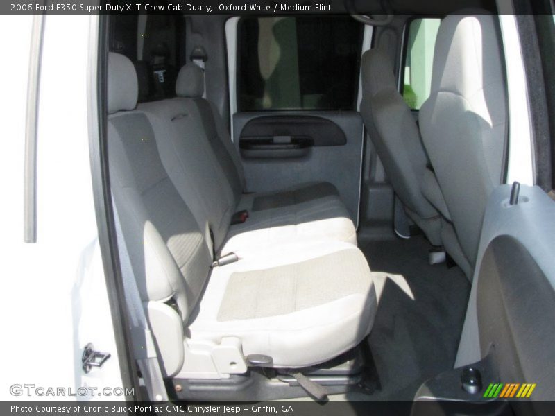 Oxford White / Medium Flint 2006 Ford F350 Super Duty XLT Crew Cab Dually