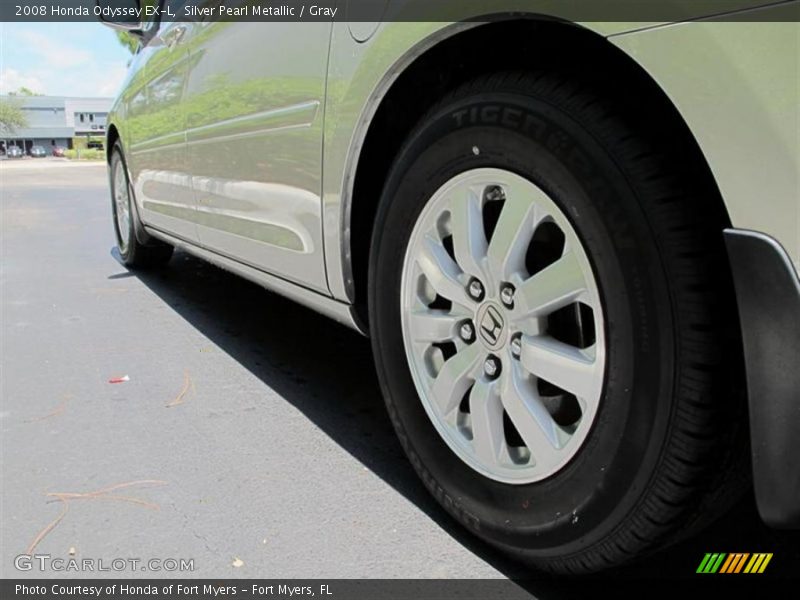 Silver Pearl Metallic / Gray 2008 Honda Odyssey EX-L
