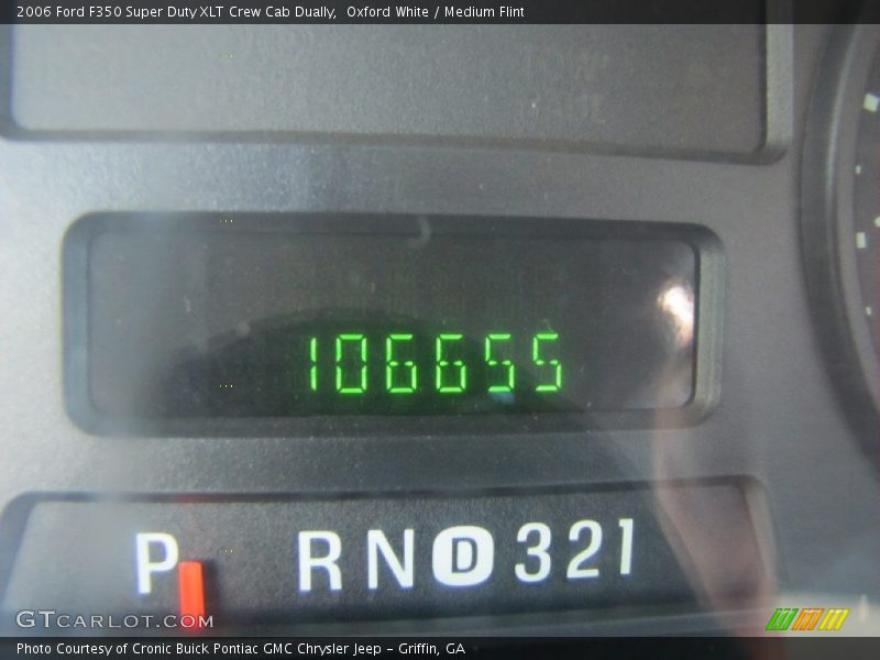 Oxford White / Medium Flint 2006 Ford F350 Super Duty XLT Crew Cab Dually