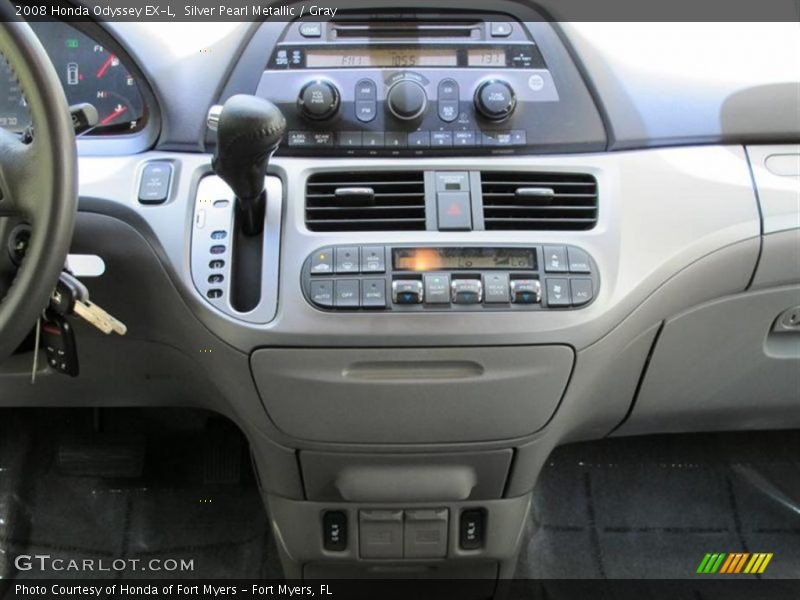 Silver Pearl Metallic / Gray 2008 Honda Odyssey EX-L