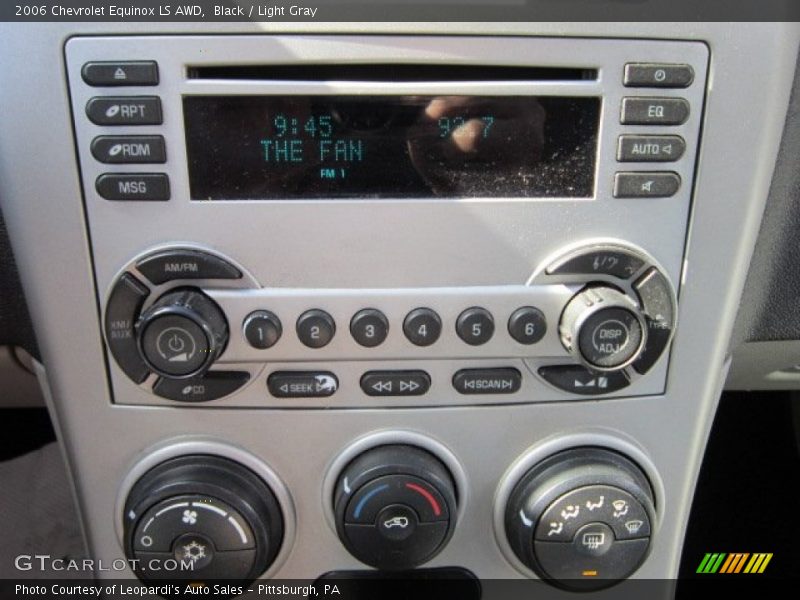 Black / Light Gray 2006 Chevrolet Equinox LS AWD