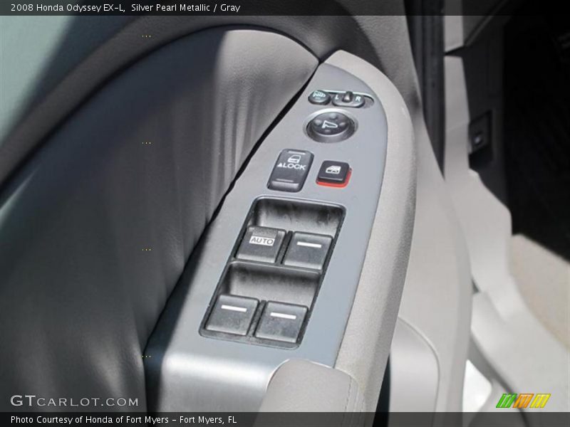 Silver Pearl Metallic / Gray 2008 Honda Odyssey EX-L