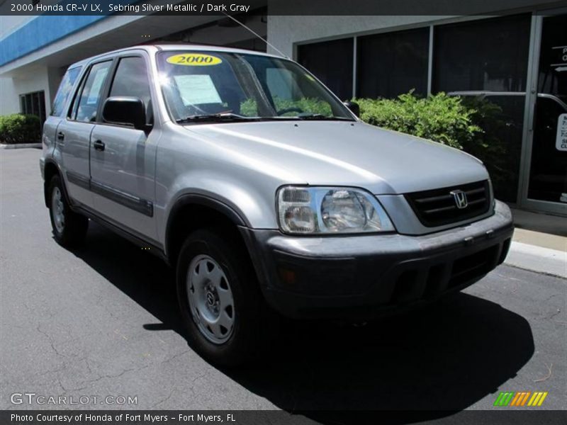 Sebring Silver Metallic / Dark Gray 2000 Honda CR-V LX