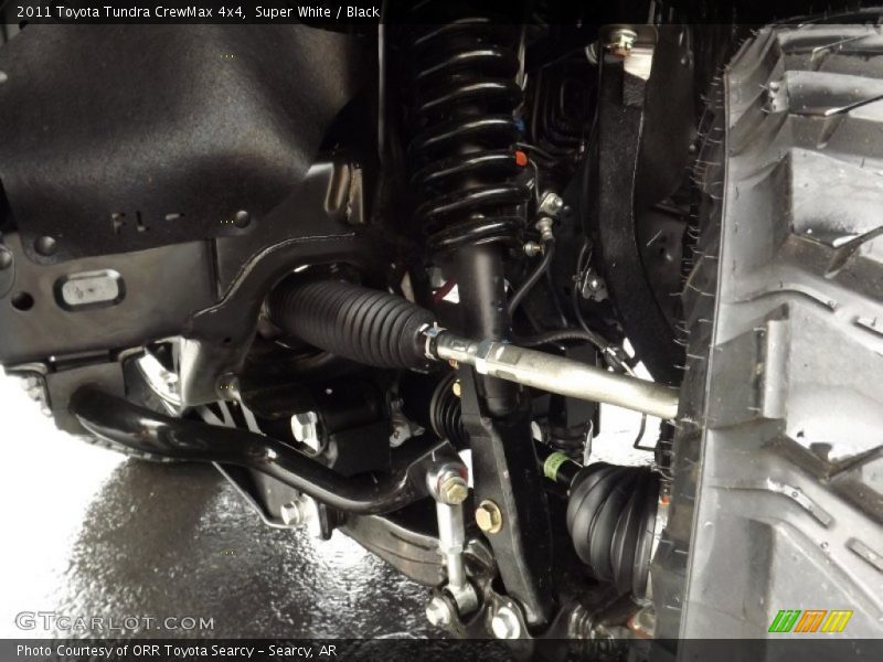 Undercarriage of 2011 Tundra CrewMax 4x4