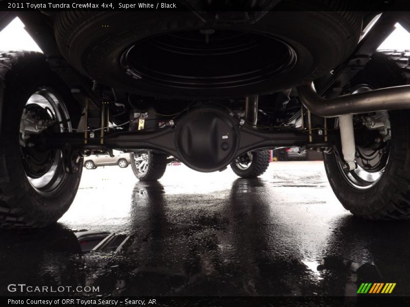 Undercarriage of 2011 Tundra CrewMax 4x4