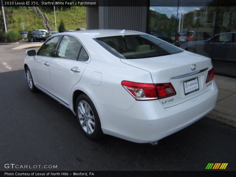 Starfire White Pearl / Parchment 2010 Lexus ES 350