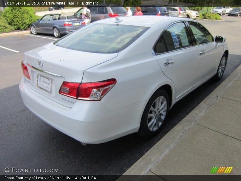 Starfire White Pearl / Parchment 2010 Lexus ES 350