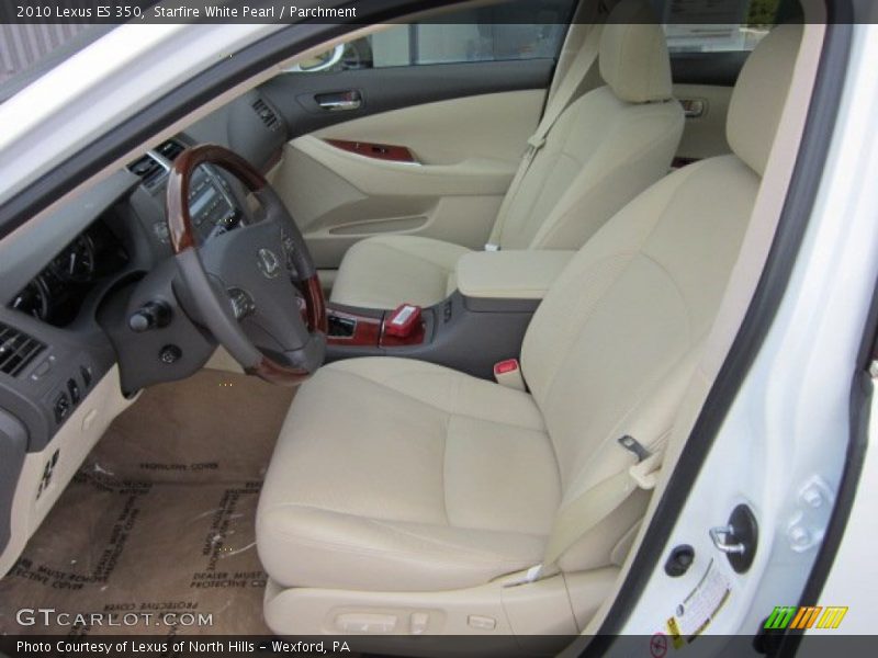 Starfire White Pearl / Parchment 2010 Lexus ES 350
