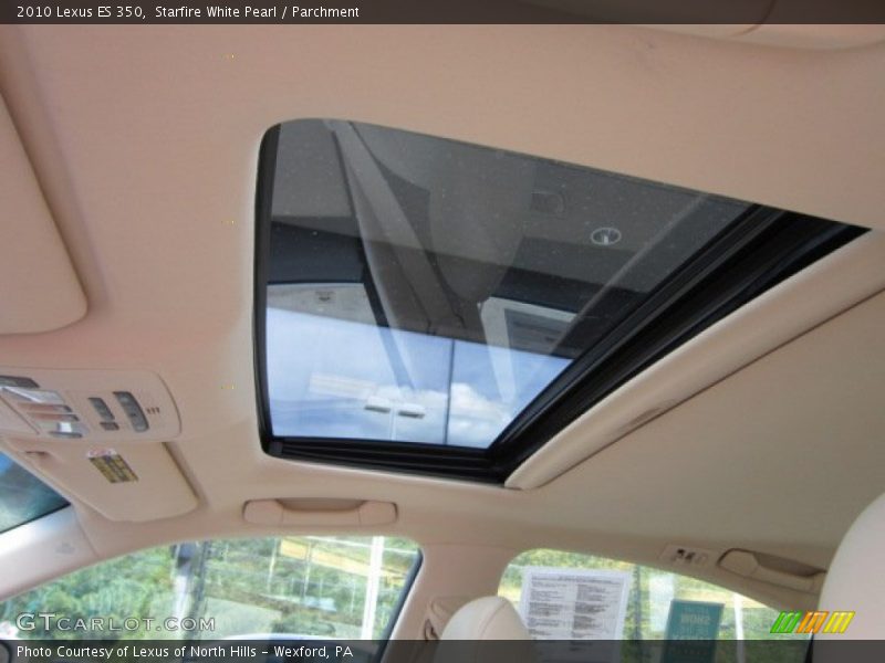 Starfire White Pearl / Parchment 2010 Lexus ES 350