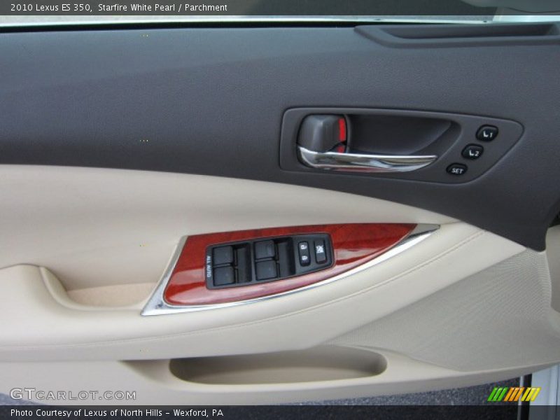 Starfire White Pearl / Parchment 2010 Lexus ES 350