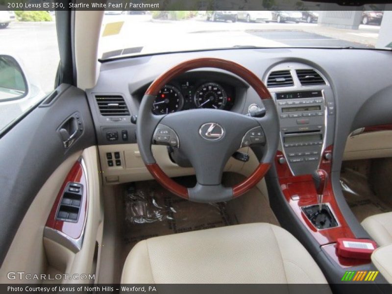 Starfire White Pearl / Parchment 2010 Lexus ES 350