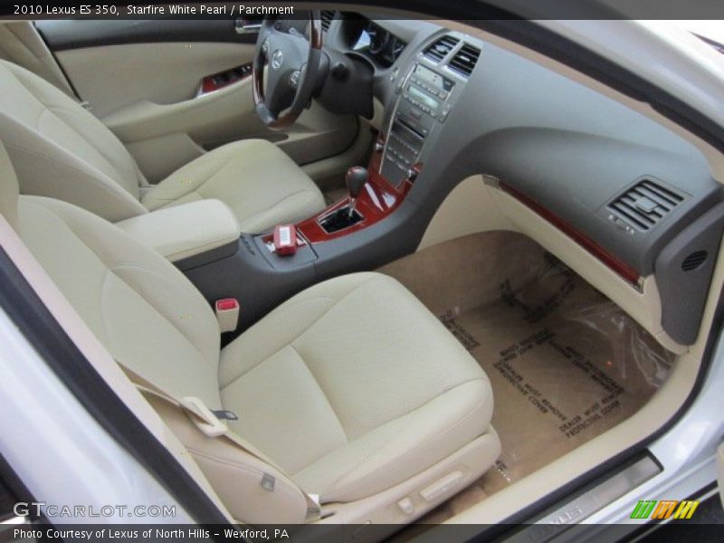 Starfire White Pearl / Parchment 2010 Lexus ES 350