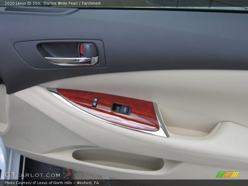 Starfire White Pearl / Parchment 2010 Lexus ES 350