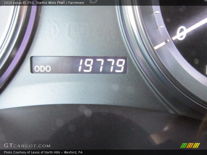 Starfire White Pearl / Parchment 2010 Lexus ES 350