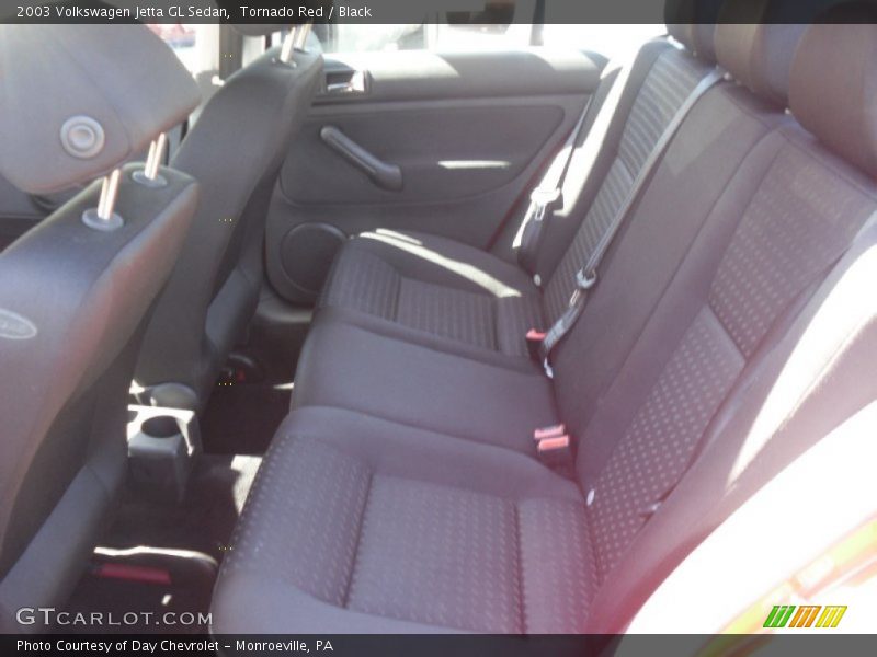 Tornado Red / Black 2003 Volkswagen Jetta GL Sedan
