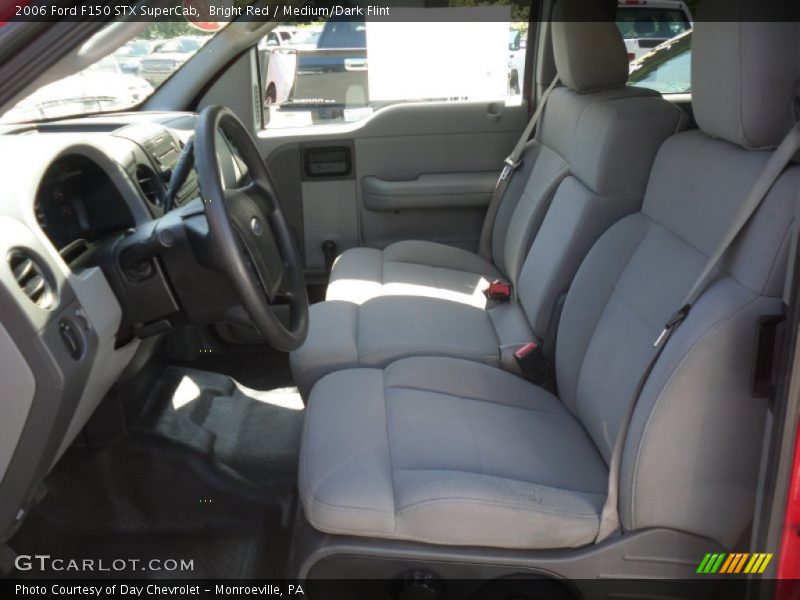 Bright Red / Medium/Dark Flint 2006 Ford F150 STX SuperCab