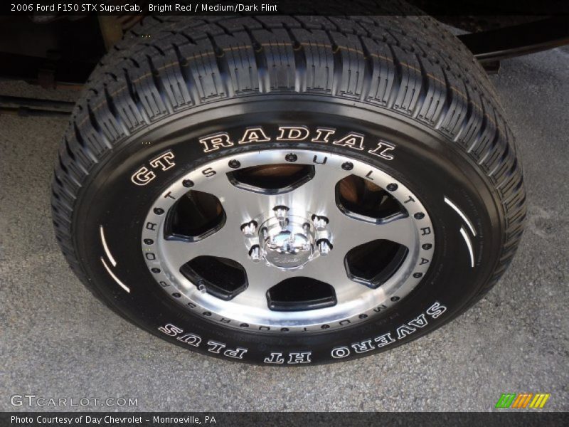 Bright Red / Medium/Dark Flint 2006 Ford F150 STX SuperCab