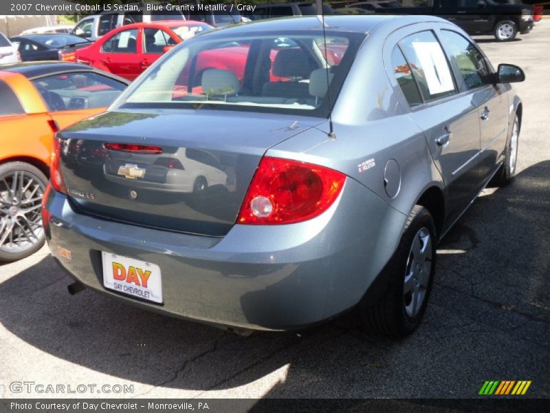 Blue Granite Metallic / Gray 2007 Chevrolet Cobalt LS Sedan