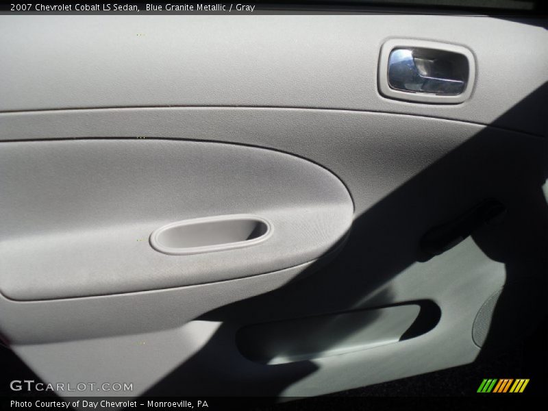 Blue Granite Metallic / Gray 2007 Chevrolet Cobalt LS Sedan