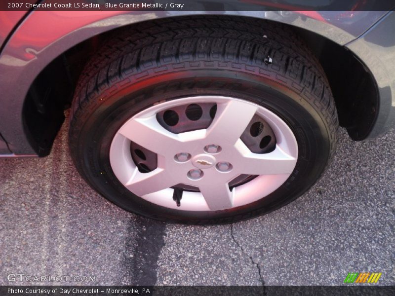 Blue Granite Metallic / Gray 2007 Chevrolet Cobalt LS Sedan