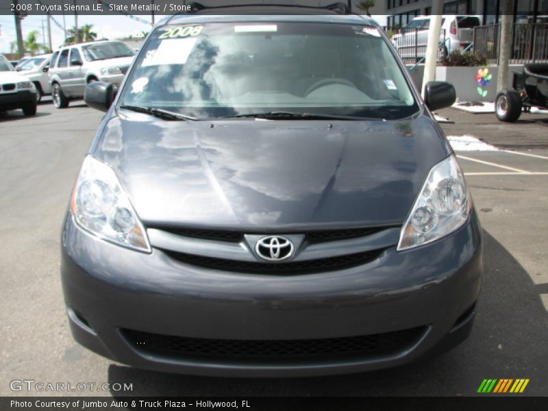 Slate Metallic / Stone 2008 Toyota Sienna LE