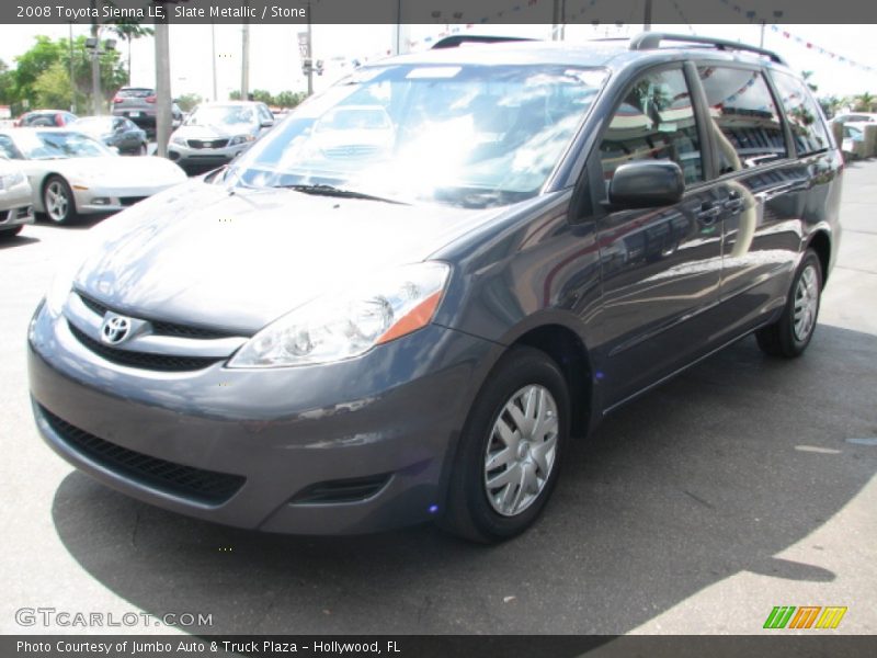 Slate Metallic / Stone 2008 Toyota Sienna LE