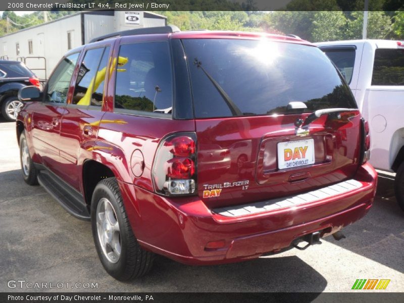 Red Jewel / Ebony 2008 Chevrolet TrailBlazer LT 4x4