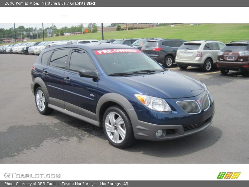 Neptune Blue / Graphite Black 2006 Pontiac Vibe