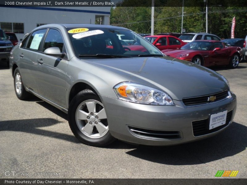 Dark Silver Metallic / Ebony Black 2008 Chevrolet Impala LT