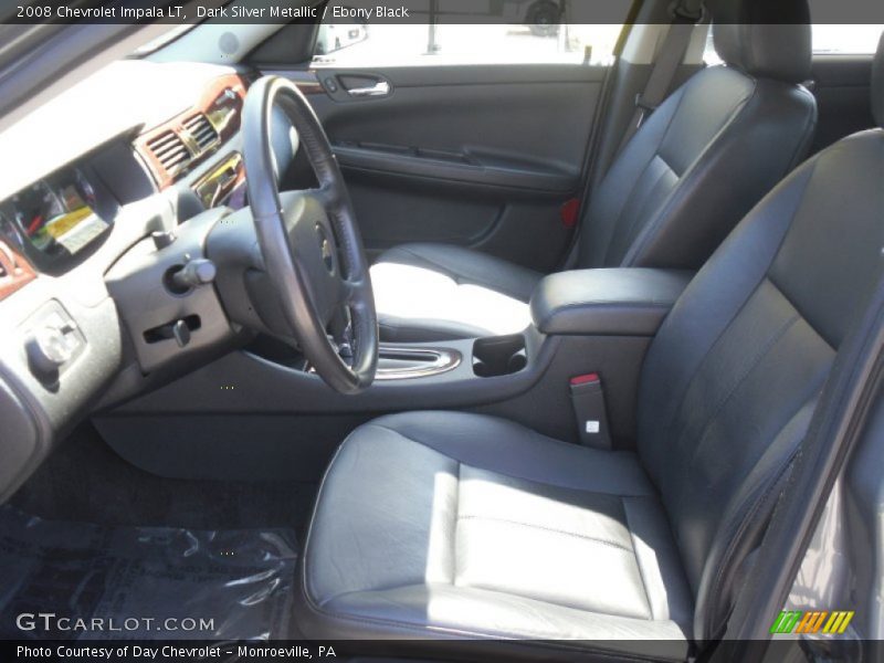 Dark Silver Metallic / Ebony Black 2008 Chevrolet Impala LT