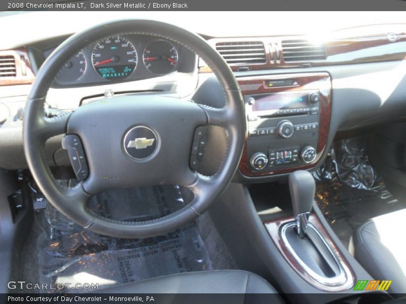 Dark Silver Metallic / Ebony Black 2008 Chevrolet Impala LT