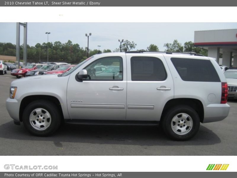 Sheer Silver Metallic / Ebony 2010 Chevrolet Tahoe LT